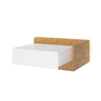 Подвесная Тумба   левостороняя Jimi единый размер белый LA REDOUTE INTERIEURS  фото, kupilegko.ru